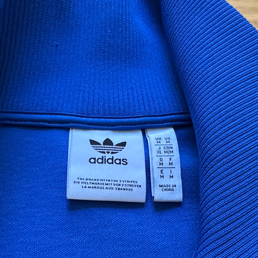 Adidas Royal Blue Italia Track Jacket - Picture 2 of 4